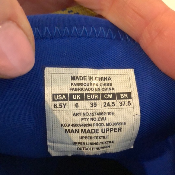 Under armor basketball sneakers - Picture 3 of 4